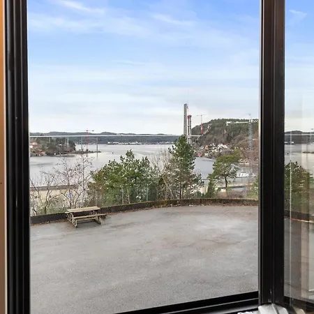 מלון דירות Brevik Hybelhotell פורסגרון